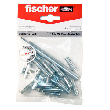 Anchor drop-in EA-N BP only FISCHER 25 pack
