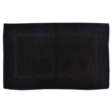 Sensea Terry Bath Mat Black W50cmxH80cm