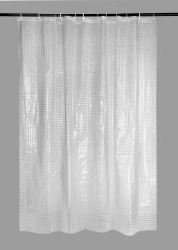 Shower CurtainEVA SENSEA  Cube 3D transparent 180X200CM