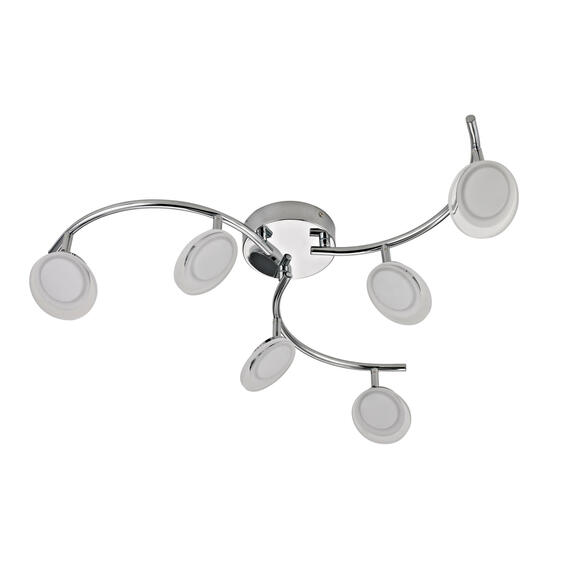 CEILING LAMP LED 6X630LM 3000K METAL CHR