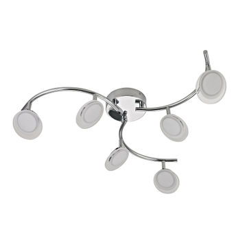 CEILING LAMP LED 6X630LM 3000K METAL CHR