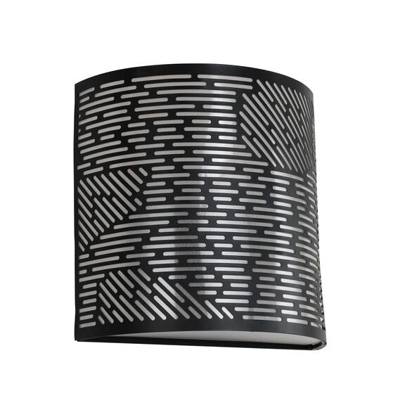 Inspire wall lamp e27x1 metal matt black 