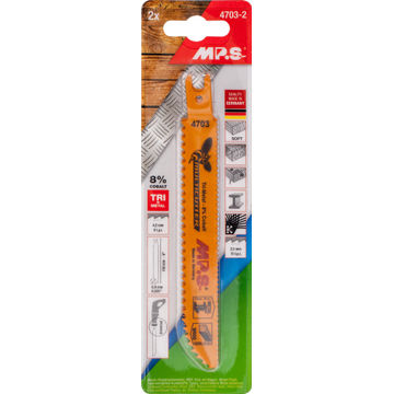 SABRE SOFTWOOD 150MM MLT U 6&10TPI 2P