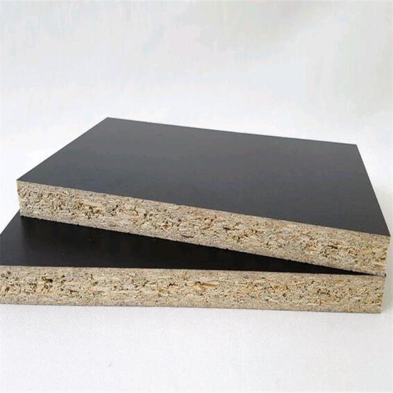 Black Peen melamine chipboard plank T16mm x W450mm x L2750mm