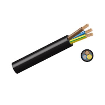 CABTYRE 2.5MM X 3CORE 100M BLACK
