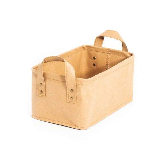 Eco-friendly storage basket natural
