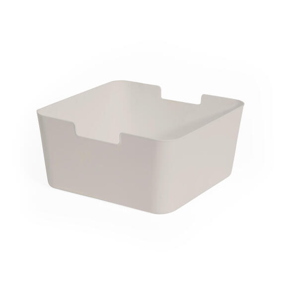 Eco-friendly bamboo storage box beige