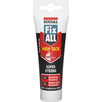 Fix All high track white 125ml Soudal