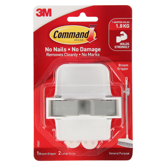 COMMAND 17007 BROOM GRIPPER 1HK+2S/PK