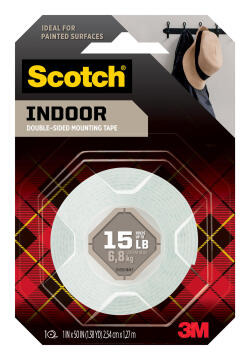 SCOTCH INDOOR MOUNTING TAPE