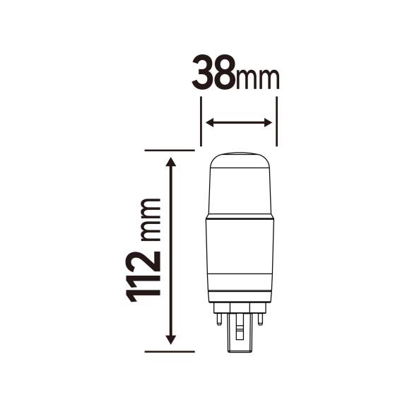 led light bulb pl g24d-3 9w daylight