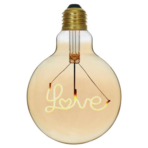 Lexman E27 LED Decorative Light Bulb Warm White 4.9W