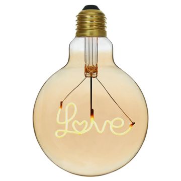 Lexman E27 LED Decorative Light Bulb Warm White 4.9W