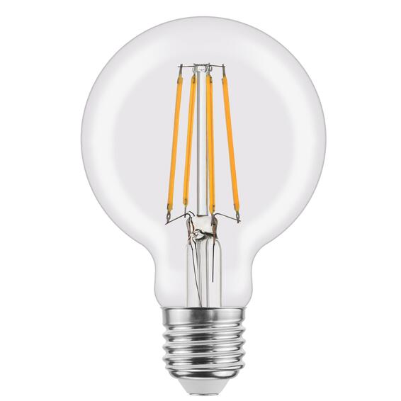 Lexman led filament light bulb g80 e27 3.4w 470lm cool white