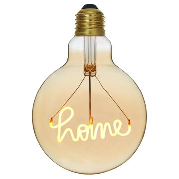 Lexman G125 E27 LED Decorative Light Bulb Warm White 3.5W 