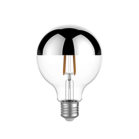 Lexman  g95 e27 led decorative light bulb warm white 7w 