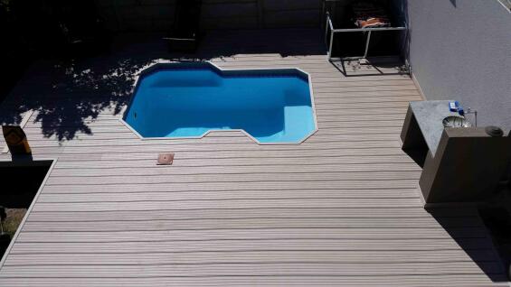 DECKING SLAT OYSTER 5.8M L X 150MM W