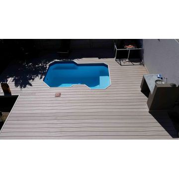 DECKING SLAT OYSTER 5.8M L X 150MM W