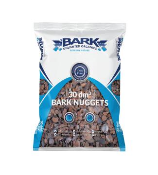 Bark Nuggets, Mulch, BARK UNLIMITED, 30dm