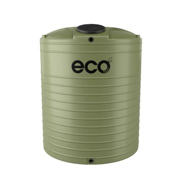 Eco Tanks Vertical Water Tank Olive 5050 Litre