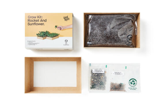 Microgreen kit rocket & sunflower