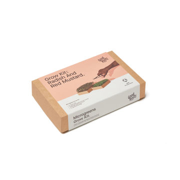 Microgreen kit radish & red mustard