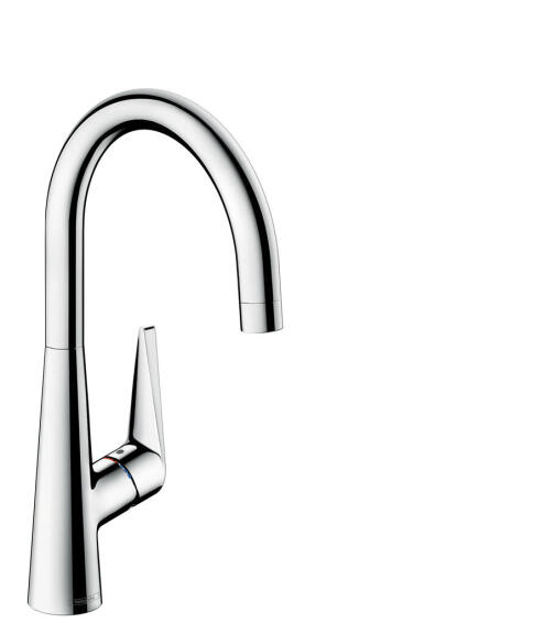 Hansgrohe Talis M51 Kitchen Sink Mixer Tap Single Lever Chrome H40Cm Spout Reach 20.3Cm