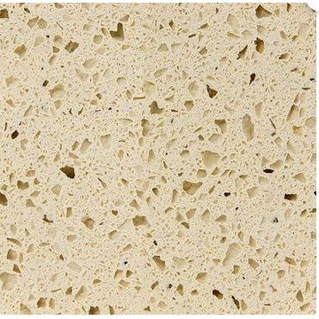 Kitchen Countertop Quartz D90Cm X H2Cm Butter Almond
