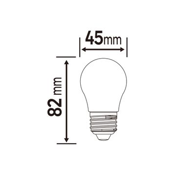 Lexman  g45 e27 led general light bulb cool white 3.4w 
