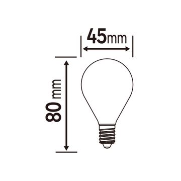 Lexman  g45 e14 led general light bulb warm white 5.9w