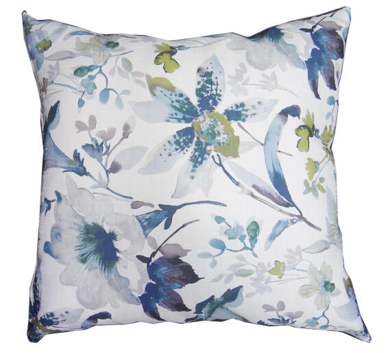 CUSHION 60X60 FLORAL PRINT PLAIN BACKING