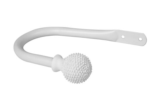 Designer tieback white