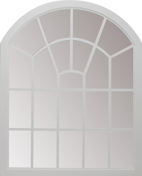 Decor arch lazer mirror white 80x100cm