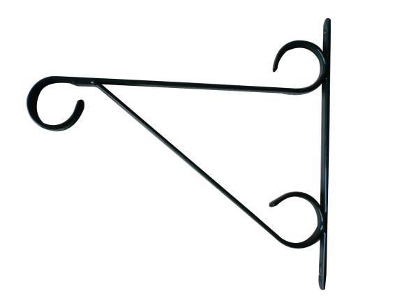 HANGING BASKET BRACKET GREEN 12