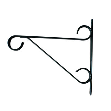 HANGING BASKET BRACKET GREEN 12