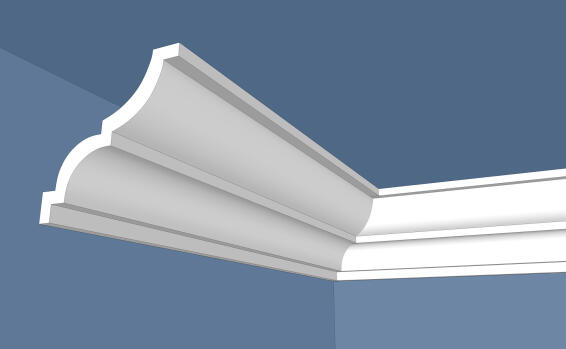 Cornice Polystyrene Biance 4  Piece 2M Pack