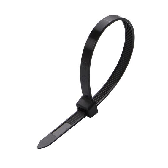 Lexman Cable Ties 200X7.5Mm Black 100 Pack