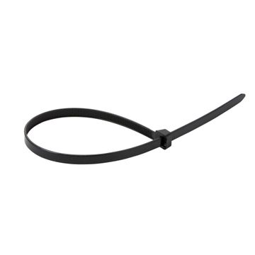 Lexman Cable Ties 350X7.5Mm Black 25 Pack