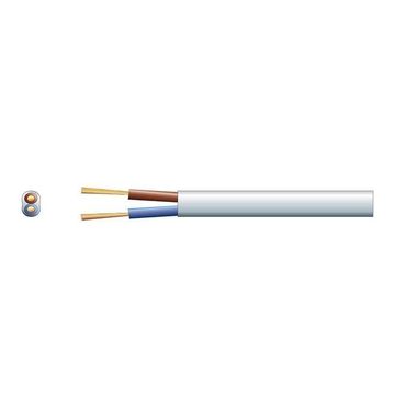 FLAT MAINS 0.50MM 2X2 WHT FATHER