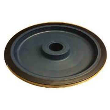 Trolley wheel nylon Tente 200mm