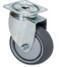 Caster wheel swivel plate Tente 100mm 