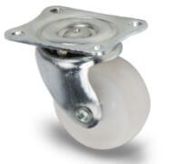 Caster wheel nylon swivel plate Tente 32mm