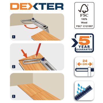 Dexter sliding bevel beech wood 250mm fs