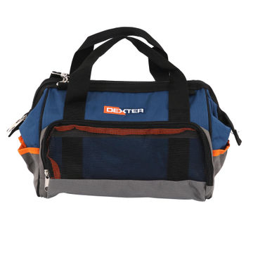 Dexter 32cm large mouth tool bag