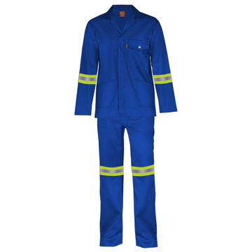 Conti Suit Royal Blue Reflective size 38