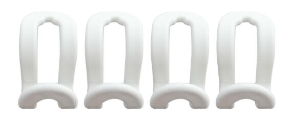 Space accessories holder 4 pack white