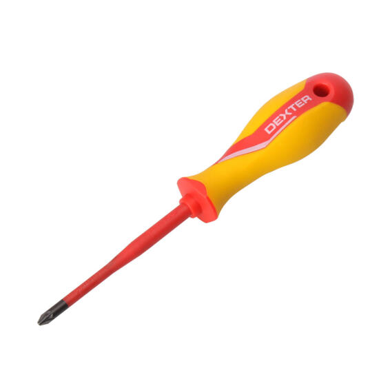 Screwdriver insulated DEXTER PZ2x100mm