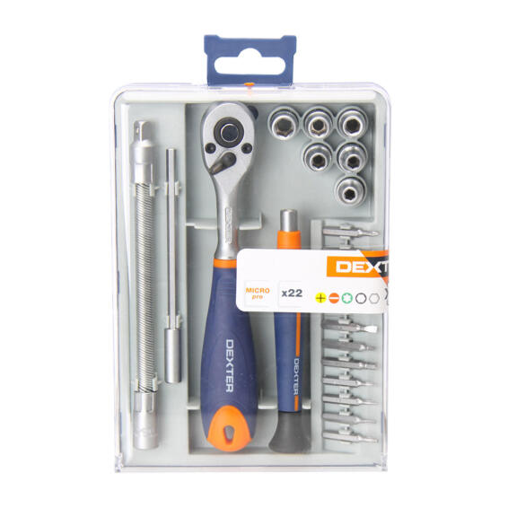 Set of 11 insulated screwdrivers DEXTER