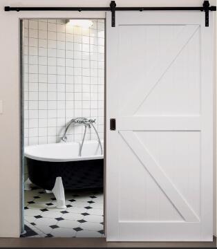 Interior Sliding Door kit with sliding mechanism Cottage Barn style-w920xh2100mm (door handle not included)