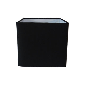 Lamp Factory black square lamp shade 25cm